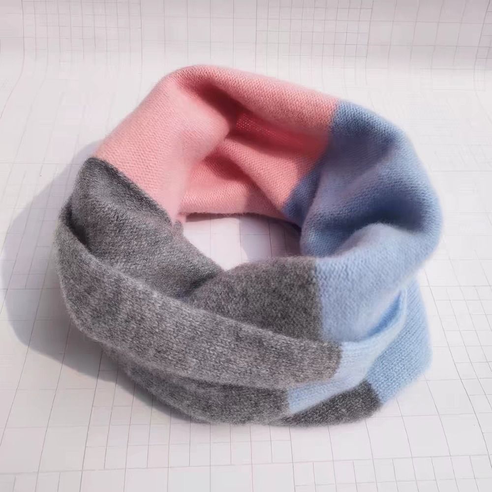 Écharpe infinie douce à couleu - Infinity Scarf Knit avis et prix